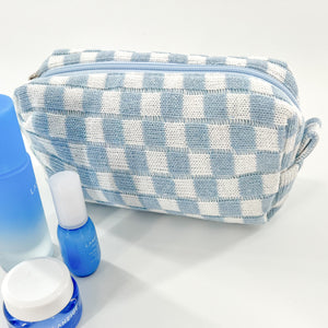 Checkerboard Cosmetic Pouch