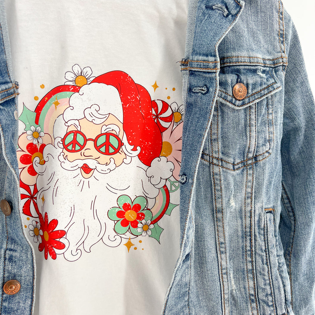 Hippie Santa Tee