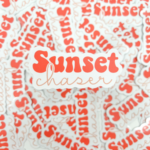 Sunset Chaser Sticker