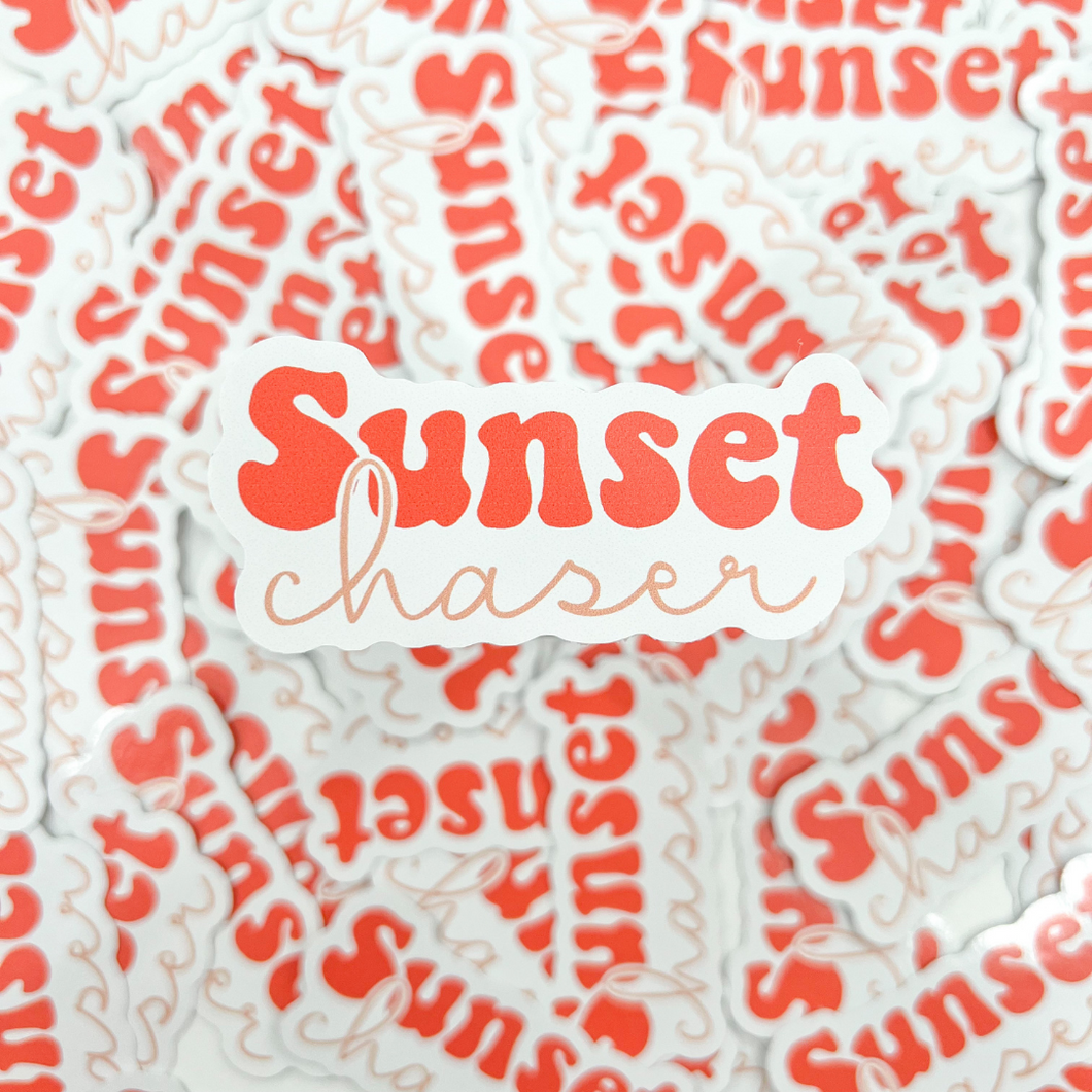 Sunset Chaser Sticker