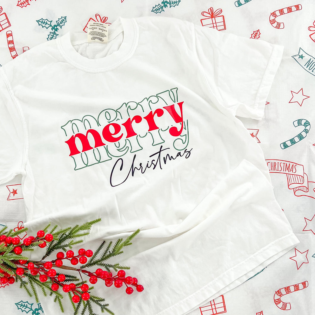 Merry Merry Christmas Tee