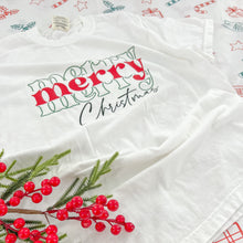 Load image into Gallery viewer, Merry Merry Christmas Tee
